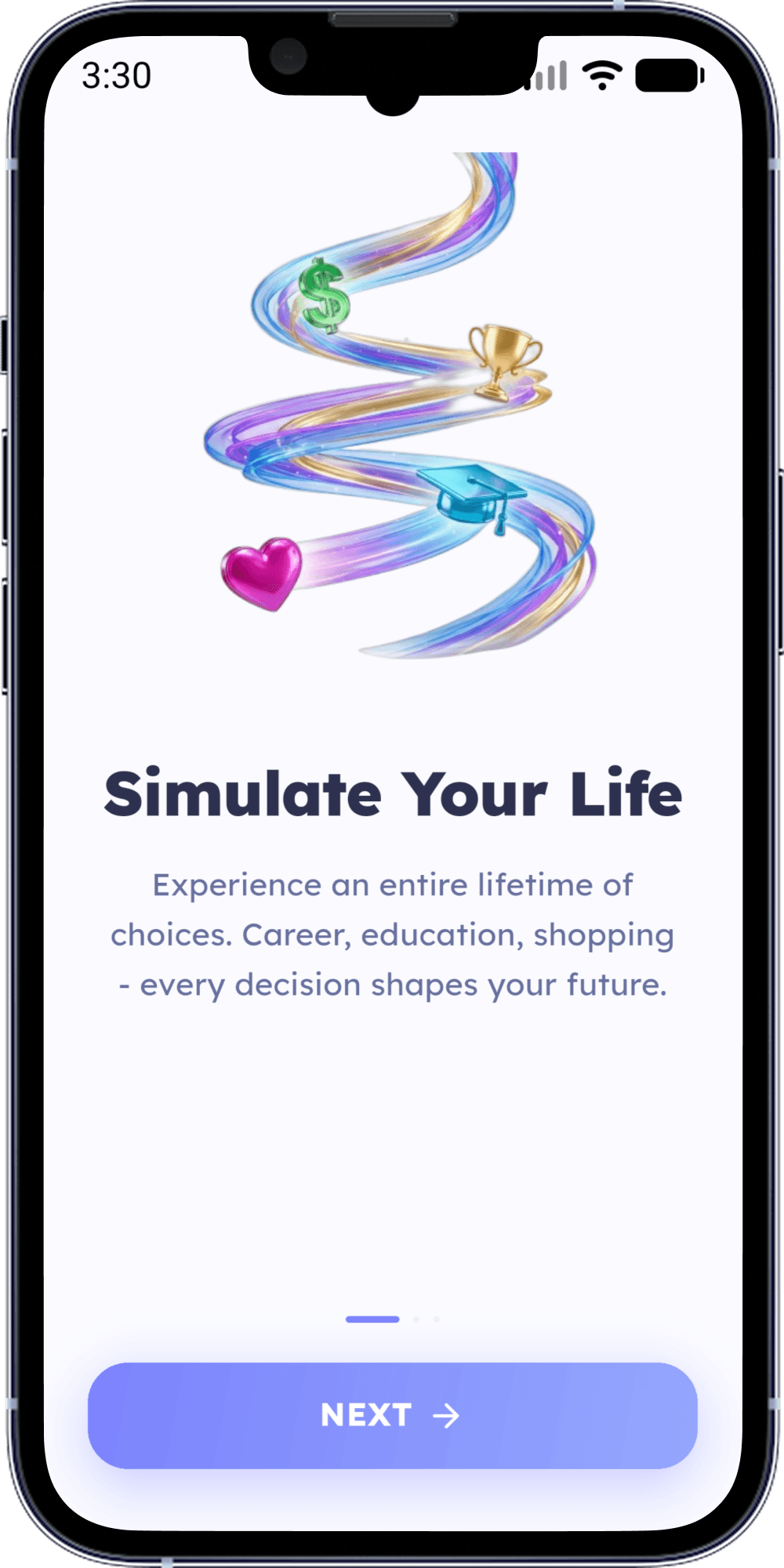 LifeOS interface