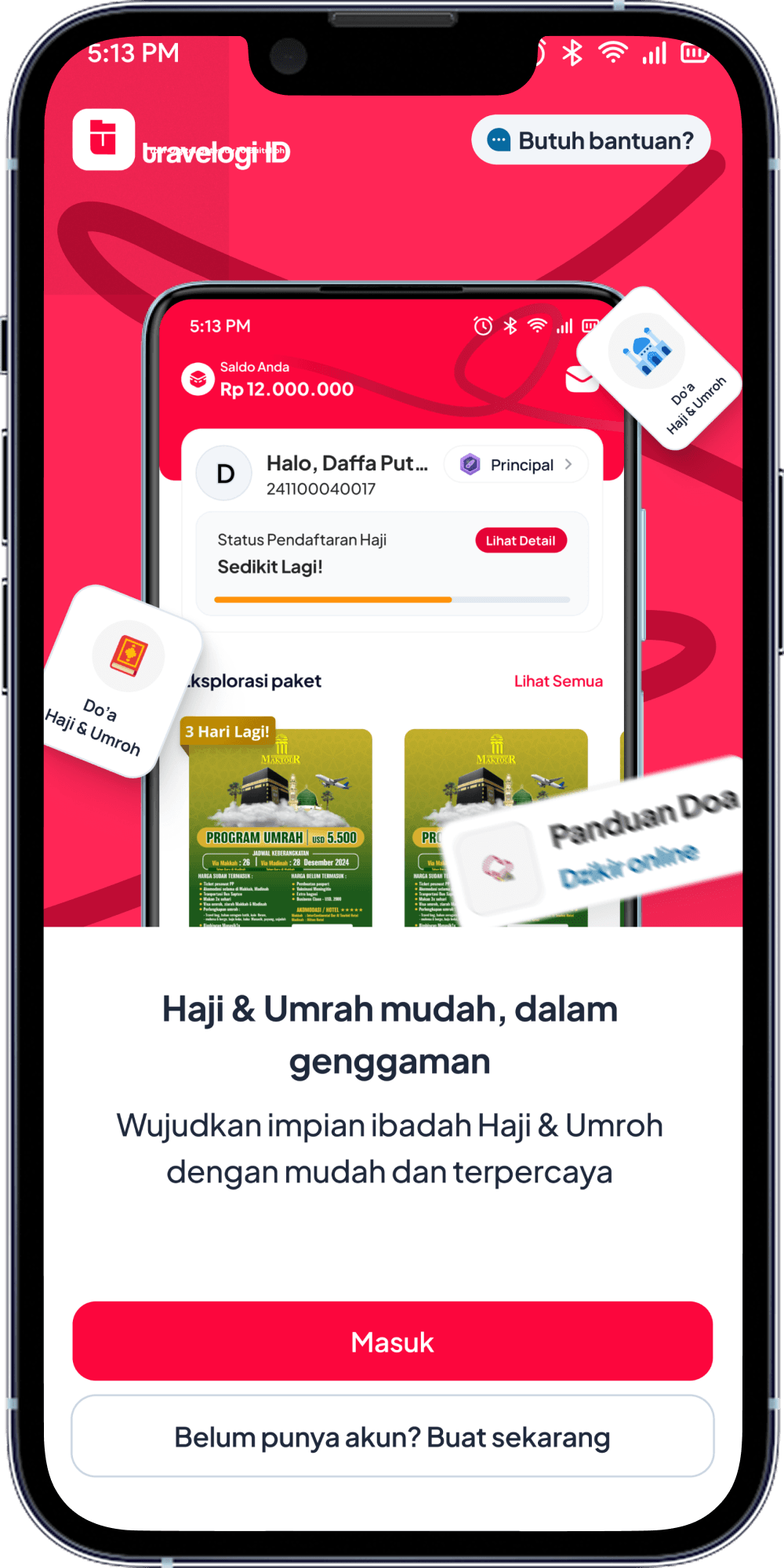 Travelogi interface